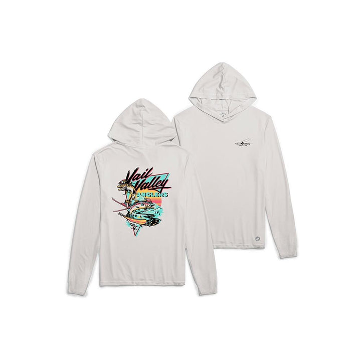VVA x Lakes Rivers Streams Trout Boarder Sun Hoodie Men's in Mist