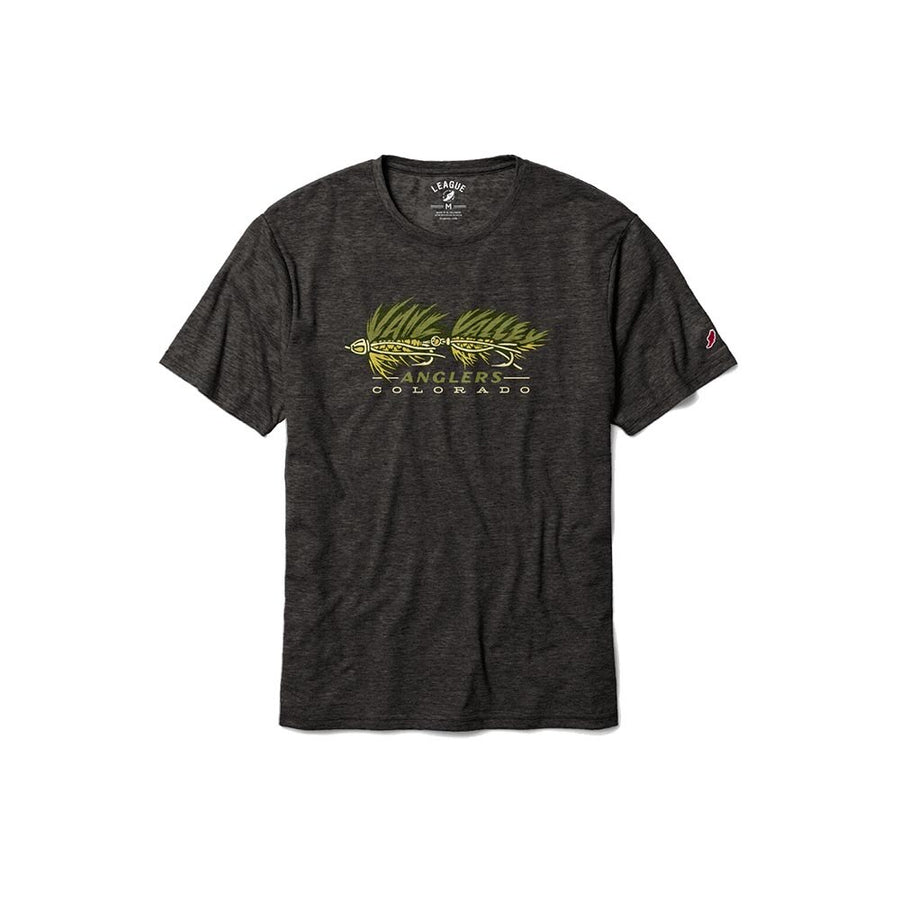 VVA x Lakes Rivers Streams Articulation Tee Men's in Heather True Black