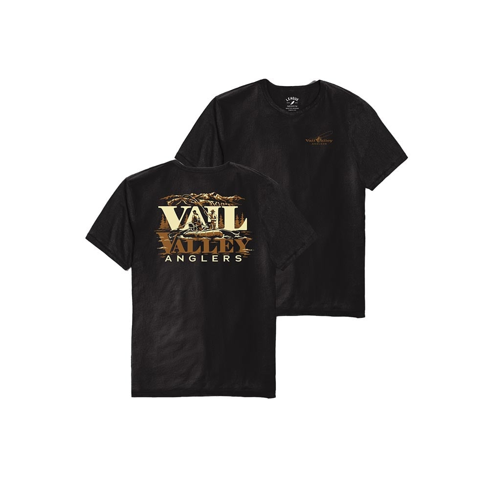 VVA x Lakes Rivers Streams Perfect Afternoon Tee Men's in Vintage Black