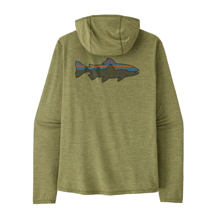 Patagonia Cap Cool Sun Hoody Fitz Roy Trout - VVA Logo - Men's