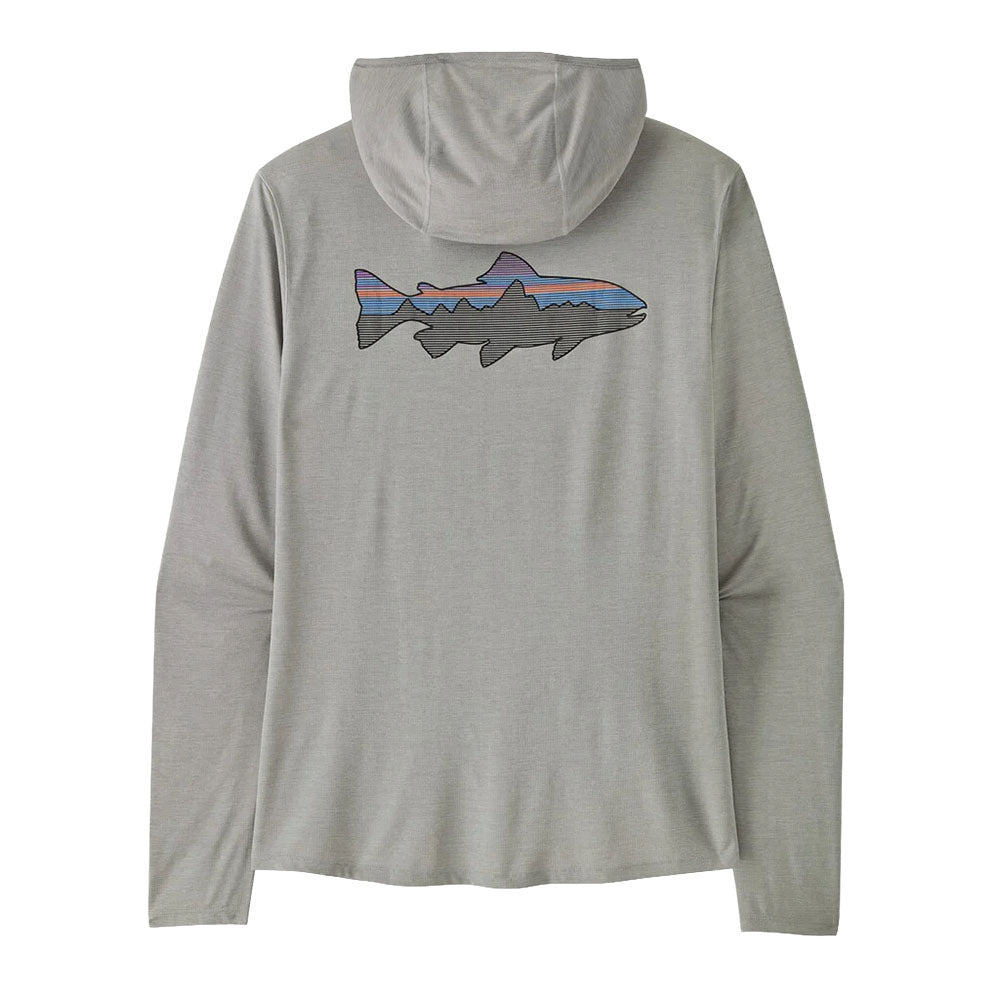 Patagonia Cap Cool Sun Hoody Fitz Roy Trout - VVA Logo - Men's