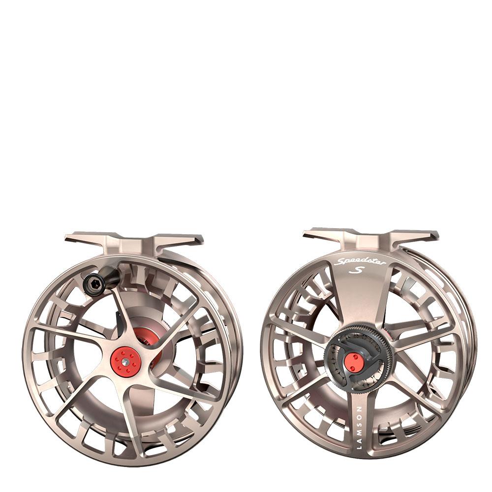 Waterworks Lamson Speedster S Fly Reel in Ember
