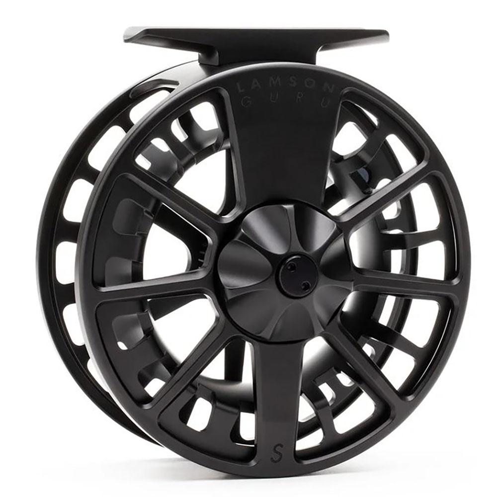 Lamson Guru S Fly Reel in Blackout